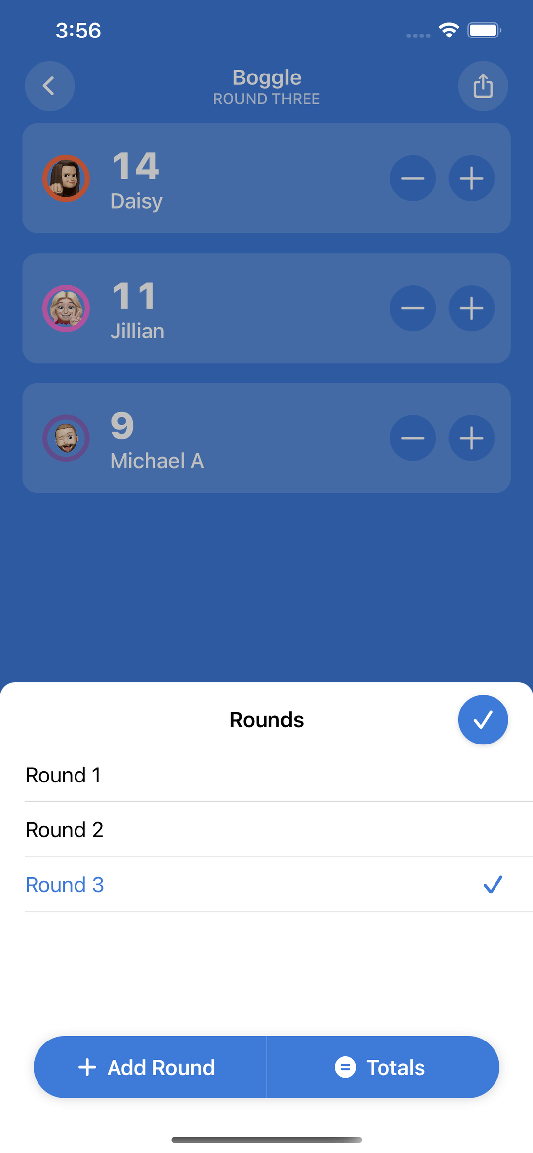Scorecard iOS Score Tracking App